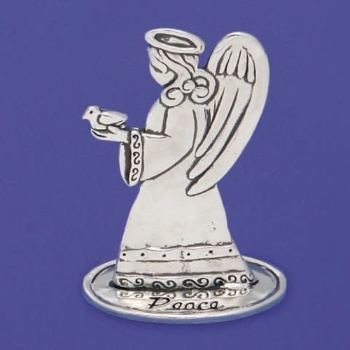 ANGEL OF PEACE PEWTER 3" from Basic Spirit ANGEL OF PEACE PEWTER 3" from Basic Spirit