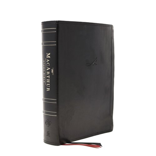 MACARTHUR, JOHN ESV, MACARTHUR STUDY BIBLE, 2ND EDITION, LEATHERSOFT, BLACK MACARTHUR, JOHN ESV, MACARTHUR STUDY BIBLE, 2ND EDITION, LEATHERSOFT, BLACK
