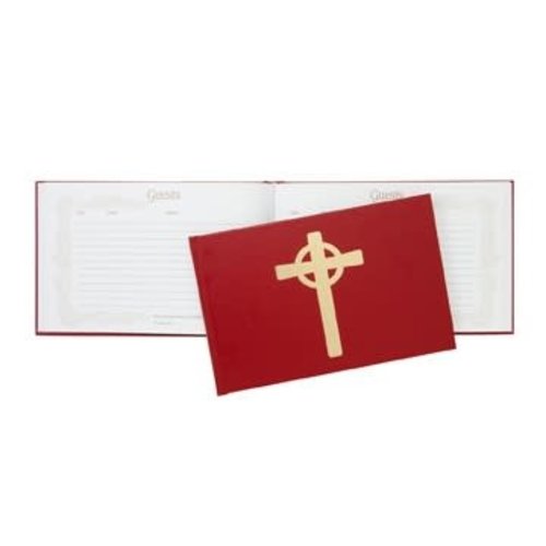 GUEST BOOK RED GUEST BOOK RED