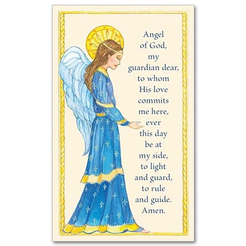 ANGEL OF GOD PRAYER CARD ANGEL OF GOD PRAYER CARD