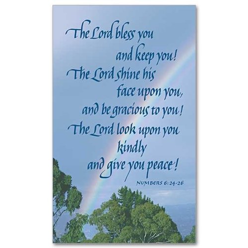 LORD BLESS YOU PRAYER CARD LORD BLESS YOU PRAYER CARD