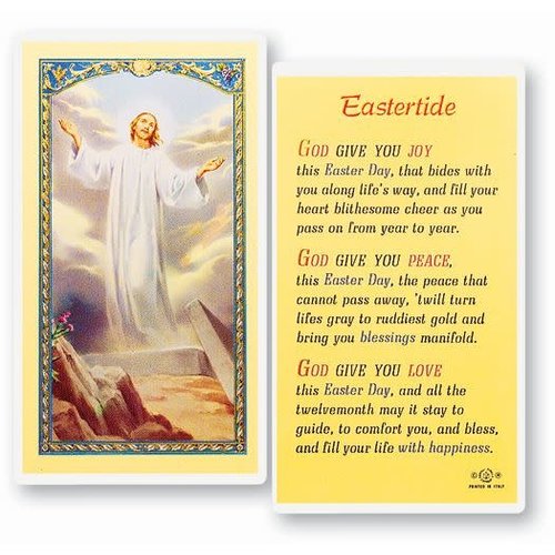 Eastertide Resurrection Prayer Card