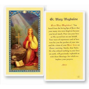 St Mary Magdalene Prayer Card