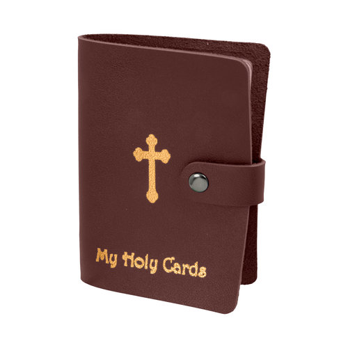 PRAYER CARD WALLET - MAROON PRAYER CARD WALLET - MAROON