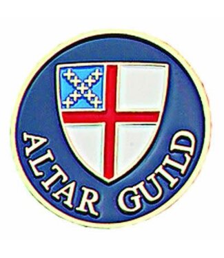 Altar Guild Lapel Pin Episcopal Shield
