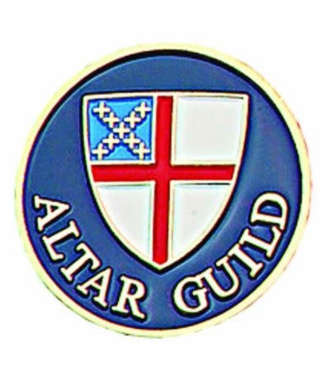 Altar Guild Lapel Pin Episcopal Shield