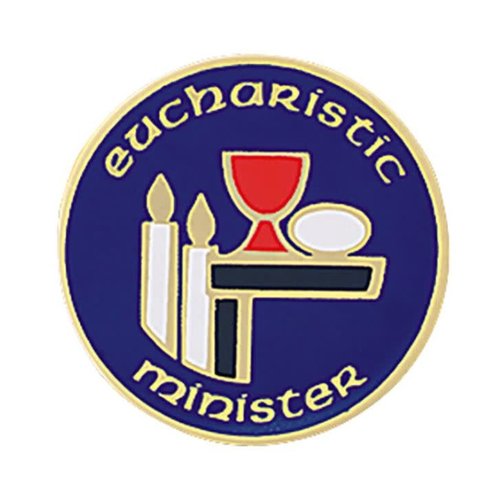 EUCHARISTIC MINISTER LAPEL PIN EPISCOPAL SHIELD EUCHARISTIC MINISTER LAPEL PIN EPISCOPAL SHIELD