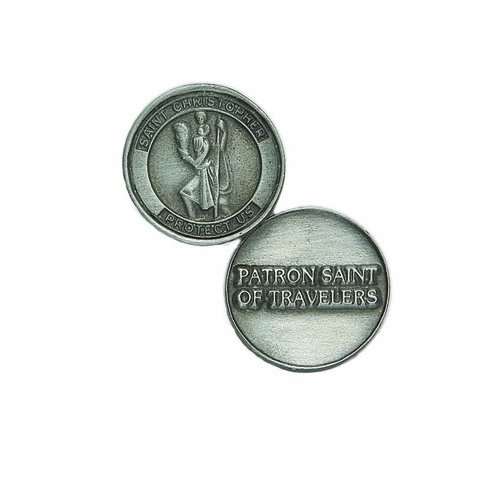Cathedral Art Saint Christopher Pocket Token 1-Inch Cathedral Art Saint Christopher Pocket Token 1-Inch