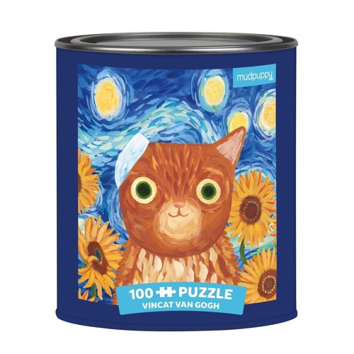 Vincat van Gogh Artsy Cats Puzzle Vincat van Gogh Artsy Cats Puzzle