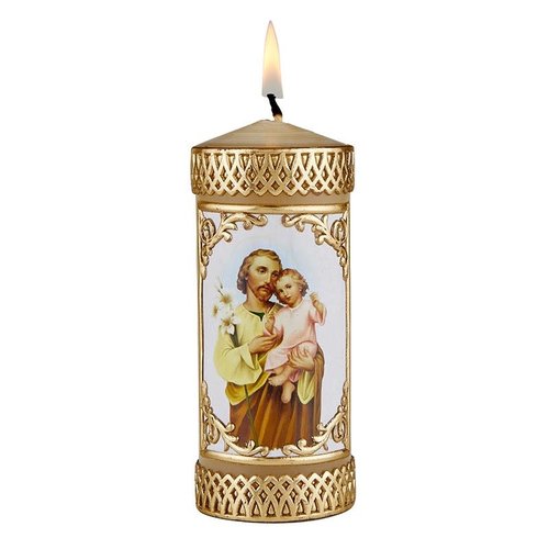 Saint Joseph & Child Devotional Candle Saint Joseph & Child Devotional Candle