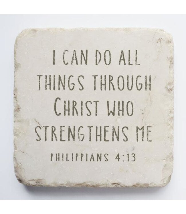'I Can Do All Things' Stone Block Small Philippians 4:13