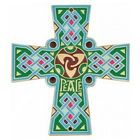 Celtic Cross 'Peace' - Door Sign Or Wall Cross