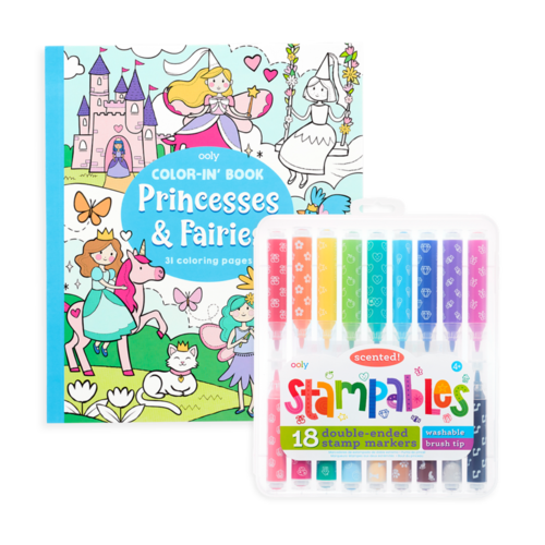 Princesses & Fairies Stampables Color Pack Princesses & Fairies Stampables Color Pack