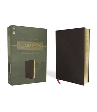 THOMPSON, FRANK CHARLES Thompson Chain-Reference Bible, Bonded Leather, Black, Red Letter, ESV