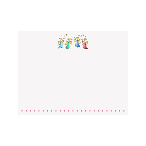 ANGELS Flat Note Cards Box of 8 ANGELS Flat Note Cards Box of 8