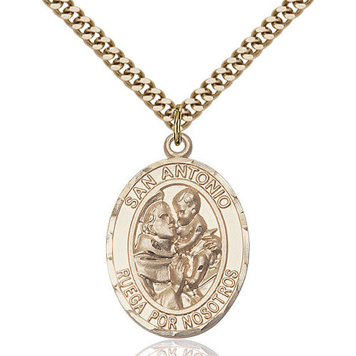 Bliss San Antonio Pendant - Oval, Large, 14kt Gold Filled