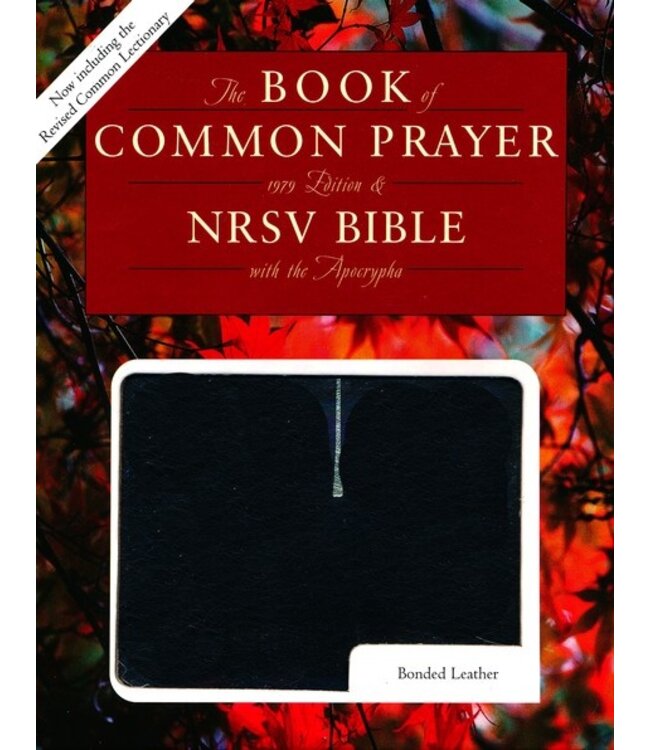 Book of Common Prayer And Holy Bible, NRSV, Bonded, Black Leather