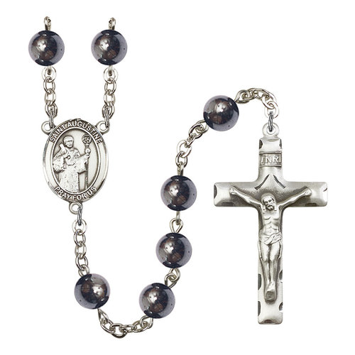 Bliss St Augustine Rosary Hematite Rosary Bliss St Augustine Rosary Hematite Rosary