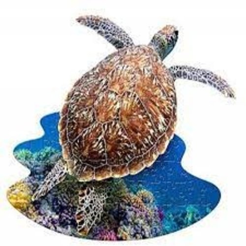 MADD CAPP 100 Piece POSTER Puzzle IM A LIL SEA TURTLE MADD CAPP 100 Piece POSTER Puzzle IM A LIL SEA TURTLE