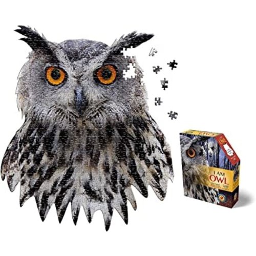 MADD CAPP 550 Piece Puzzle I AM OWL MADD CAPP 550 Piece Puzzle I AM OWL