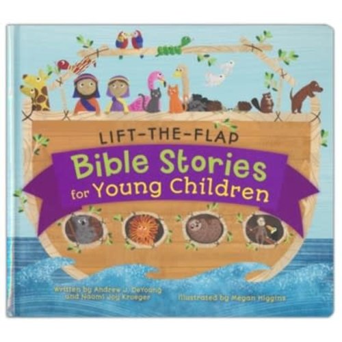 Lift-The-Flap Bible Stories for Young Children by ANDREW DeYOUNG