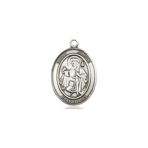 Bliss St. James the Greater Pendant - Oval, Medium, Sterling Silver