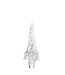 Holiday Glass Tree, Clear, Small