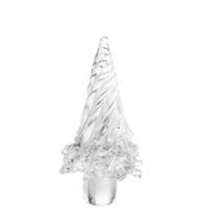 Holiday Clear Glass Tree, Medium