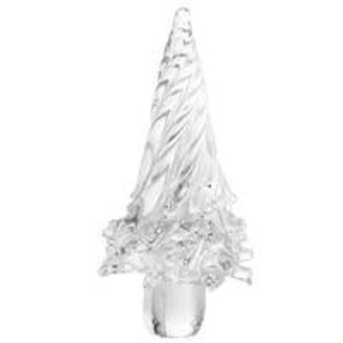 Holiday Clear Glass Tree, Large