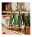 Holiday Glass Tree, Green/Clear, Medium