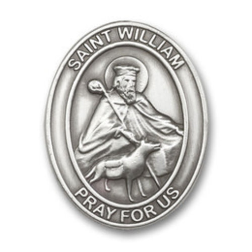 Bliss St. William Visor Clip, Antique Silver Bliss St. William Visor Clip, Antique Silver