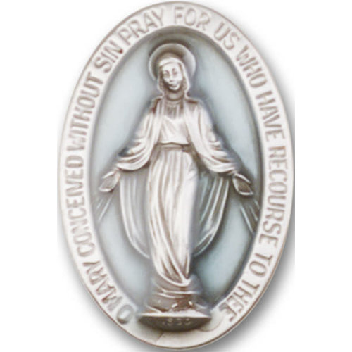 Bliss Miraculous Visor Clip, Antique Silver Bliss Miraculous Visor Clip, Antique Silver