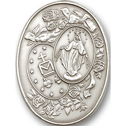 Bliss Miraculous Visor Clip, Antique Silver Bliss Miraculous Visor Clip, Antique Silver