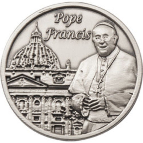 Bliss Papal Crucifix Visor Clip,Pewter Bliss Papal Crucifix Visor Clip,Pewter