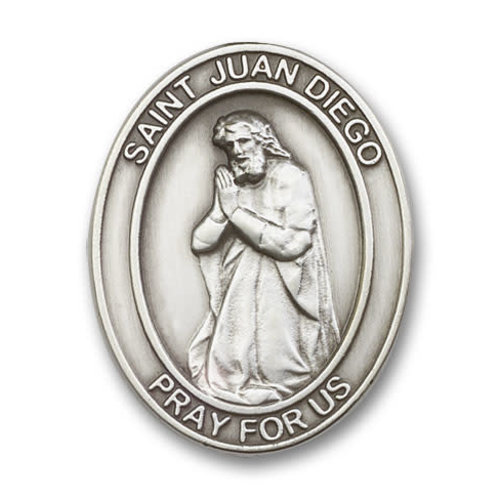 Bliss Juan Diego Visor Clip, Antique Silver Bliss Juan Diego Visor Clip, Antique Silver