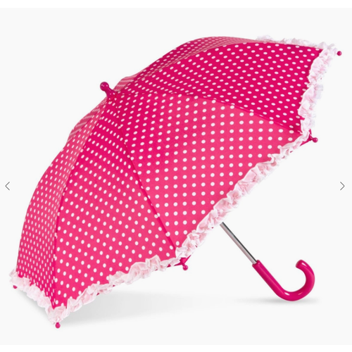 KIDS UMBRELLA - PINK POLKA KIDS UMBRELLA - PINK POLKA