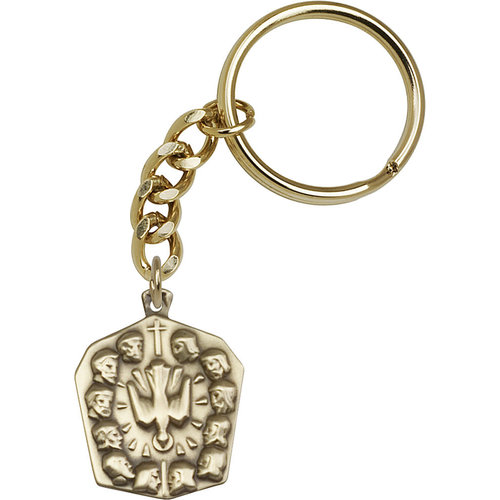 Bliss Apostles Keychain, Antique Gold