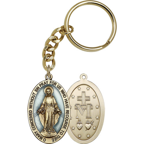 Bliss Miraculous Keychain, Antique Gold Bliss Miraculous Keychain, Antique Gold