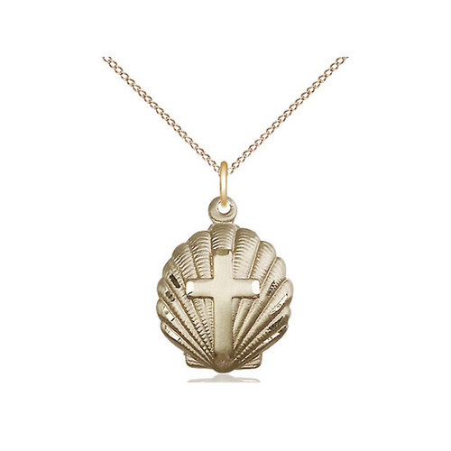 Bliss Cross Pendant, 14kt Gold Filled Bliss Cross Pendant, 14kt Gold Filled