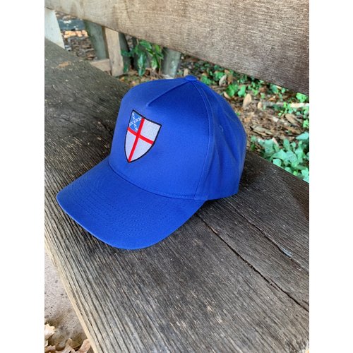 EPISCOPAL SHIELD CAP - BLUE EPISCOPAL SHIELD CAP - BLUE