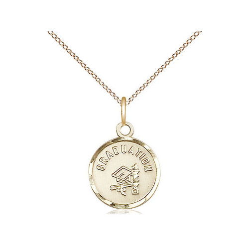 Bliss Graduation Pendant, 14kt Gold Filled, Round Bliss Graduation Pendant, 14kt Gold Filled, Round