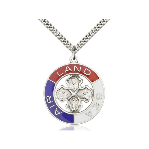 Bliss Land, Sea, Air Pendant, 14kt Gold Filled Bliss Land, Sea, Air Pendant, 14kt Gold Filled