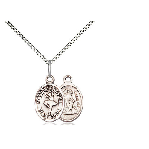 Bliss Guardian Angel / Dance Pendant, Sterling Silver Bliss Guardian Angel / Dance Pendant, Sterling Silver