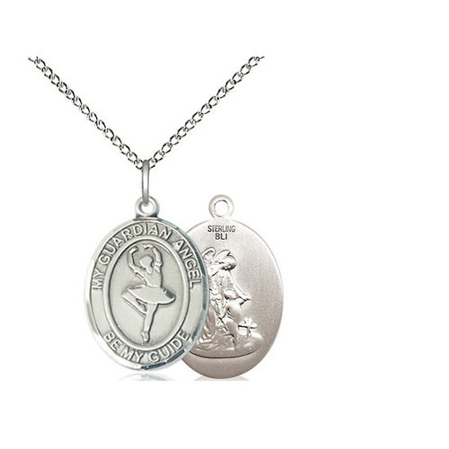 Bliss Guardian Angel/Dance Pendant, Sterling Silver Bliss Guardian Angel/Dance Pendant, Sterling Silver