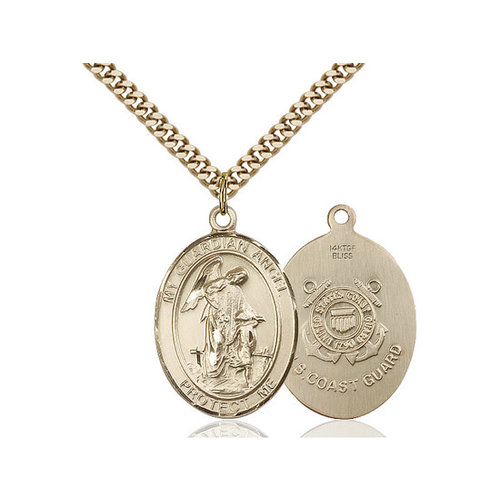 Bliss Guardian Angel / Coast Guard Pendant, 14kt Gold Filled Bliss Guardian Angel / Coast Guard Pendant, 14kt Gold Filled