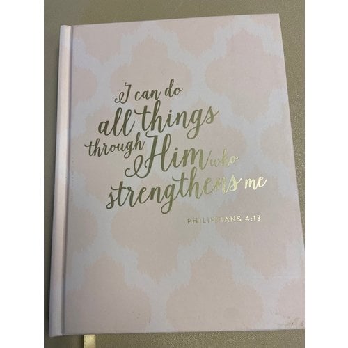 C. R. Gibson I Can Do All Things Through Him Who Strengthens Me Journal