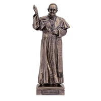 Pope Francis 11" Bronze Statue