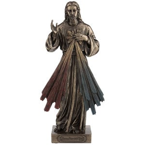 Unicorn Studios Bronze Statue Divine Mercy