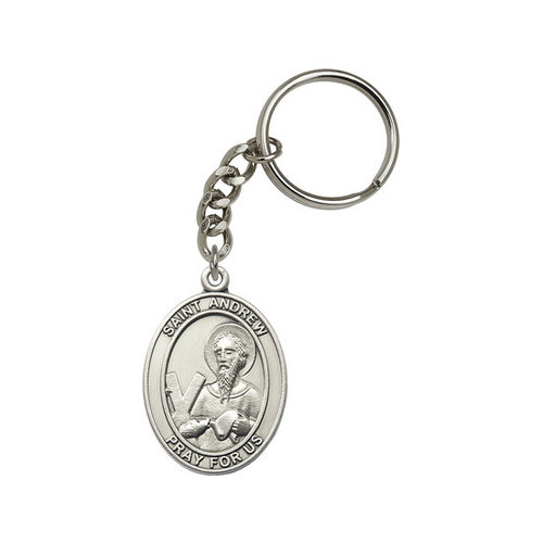 Bliss St. Andrew Keychain, Silver Oxide Bliss St. Andrew Keychain, Silver Oxide