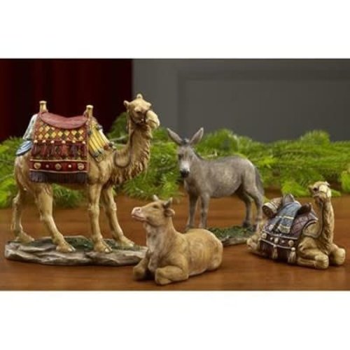 Three Kings Gifts Real Life Nativity Set of 4 Animals Three Kings Gifts Real Life Nativity Set of 4 Animals